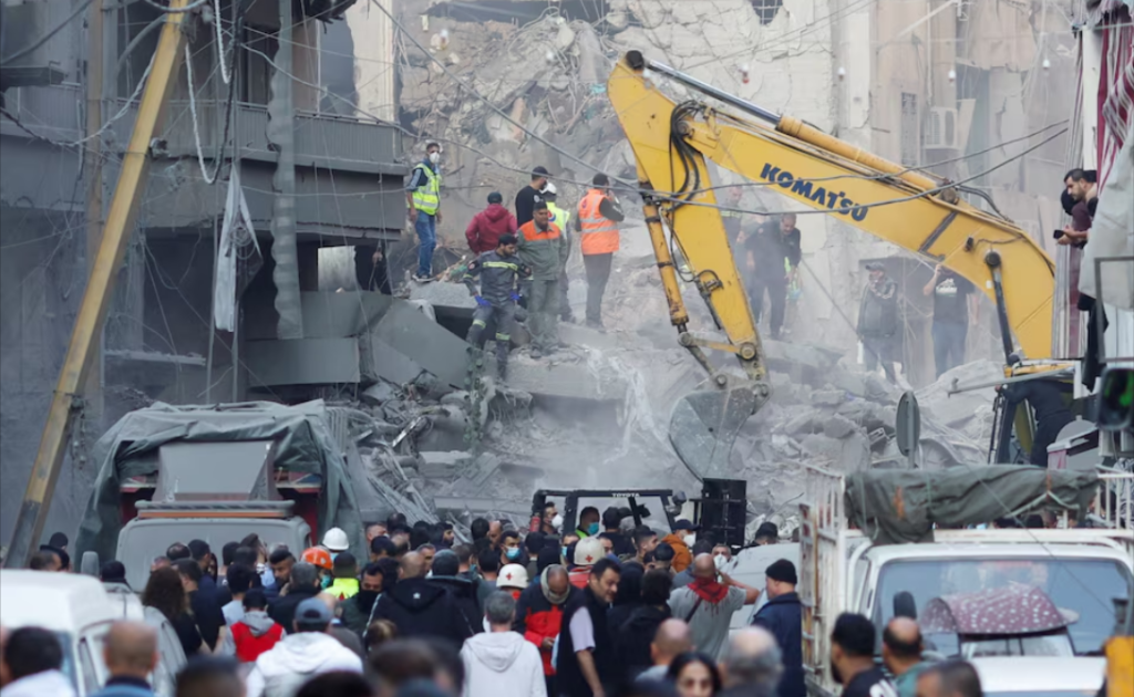 20 Killed In Israeli Airstrike In Central Beirut, Says Lebanese Health Ministry