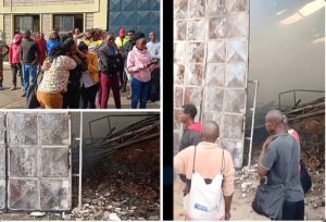 Furniture Store Destroyed In Fire Incident In Ruiru