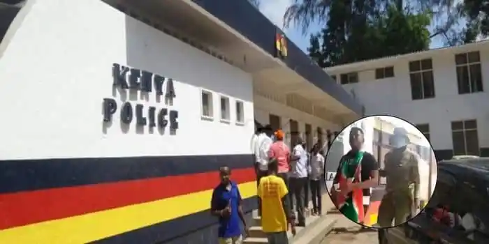 Protesters Rally Outside Mombasa Police Station, Demand Release Of #EndAbductionsKE Detainees