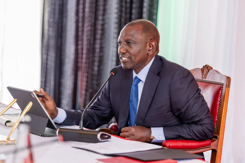 President Ruto Chairs Cabinet Meeting At Kakamega State Lodge On January 21, 2025