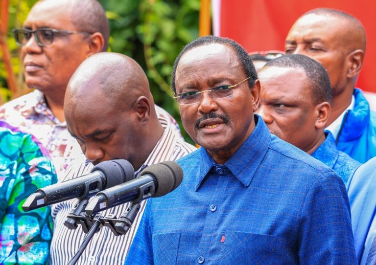 Kalonzo Musyoka Defends NIS Director General Noordin Haji, Criticizes President Ruto Over Abduction of Justin Muturi’s Son