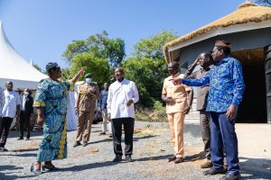 Ruto and Museveni Visit Siaya For Piny Luo Cultural Festival, Welcomed By Raila Odinga