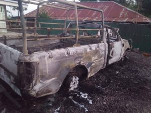 Nandi Residents Raid Chemase Police Post, Kill Murder Suspect Before Setting The Station On Fire