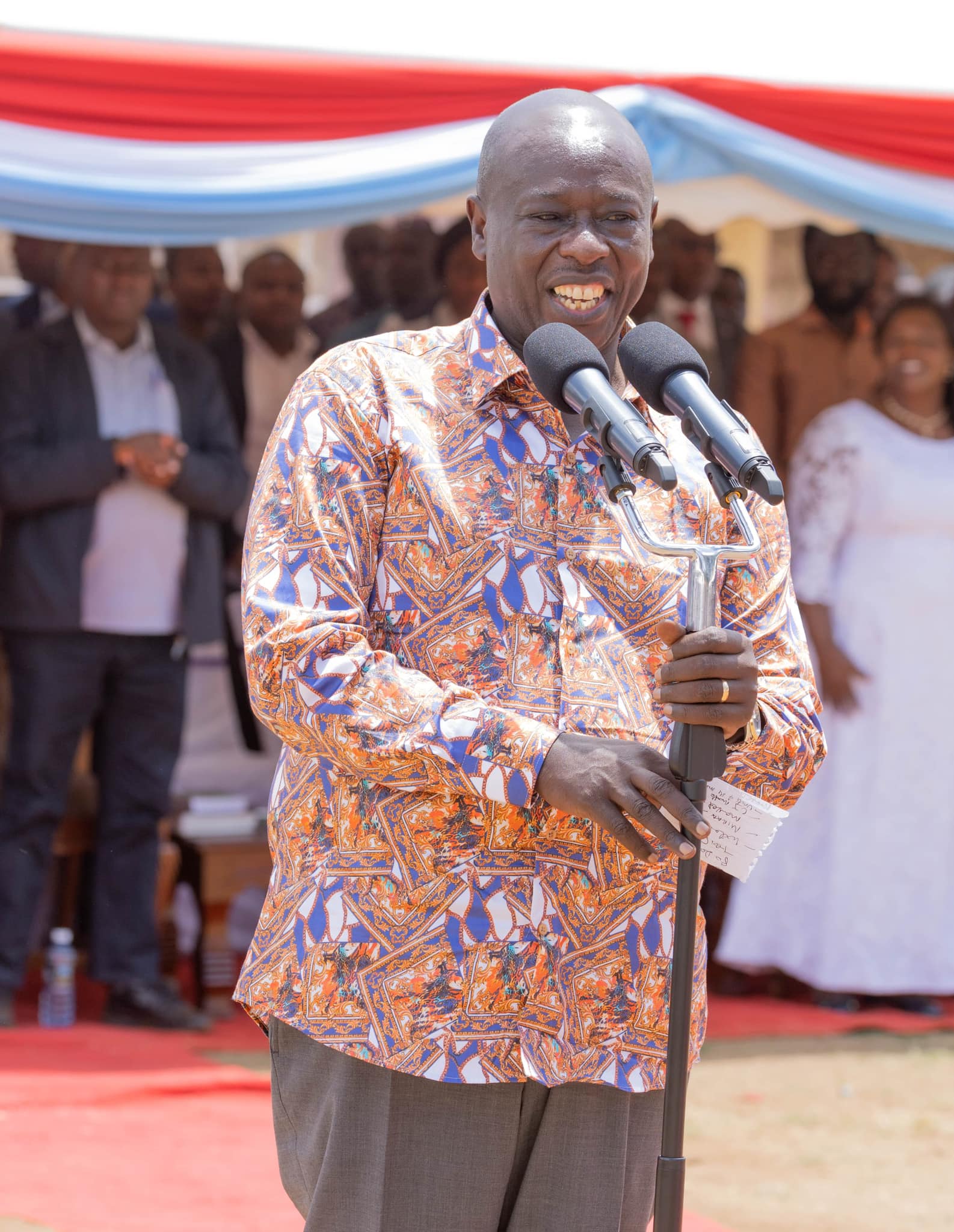 In a bold statement, Deputy President Rigathi Gachagua has warned President William Ruto not to step into Meru County if Chief Justice
