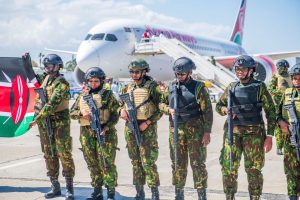 Fourth Continent Of Kenya Police Arrive In Haiti In Style