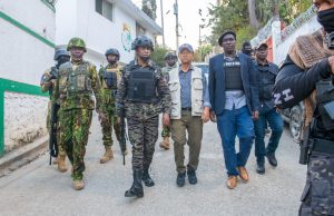 US Donates 600 Guns, Excavators, 9 Pickups, And Armored Vehicle Loaders To Kenyan-Led Mission In Haiti