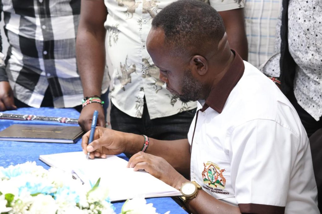 Natembeya Driver Injured In Chaos At Chebukati Mass In Kitale