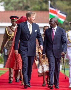 President Ruto Welcomes Dutch King And Queen To State House Nairobi