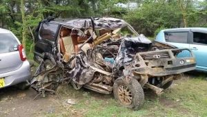 Tragedy As 7 Family Members Are Killed In A Road Accident On Naivasha-Mai Mahiu Road