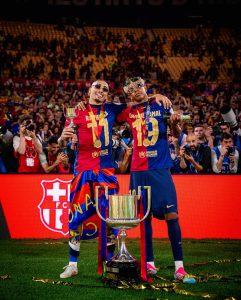 Kounde Wins Clasico Copa Del Rey Final For Barcelona