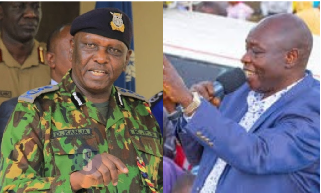 Police Kanja Tells Ex-DP Gachagua He Is Safe, Asks Him To Notify Them Of His Itinerary For Extra Security