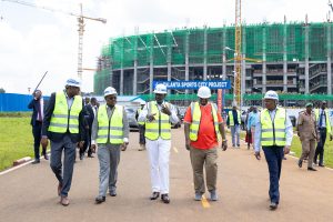 Ruto Satisfied With Construction Progress Of Talanta Stadium