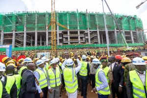 Ruto Satisfied With Construction Progress Of Talanta Stadium
