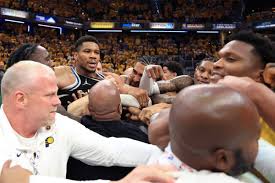 Giannis Antetokounmpo Calls Out Tyrese Haliburton's Father After Heated Playoff Clash