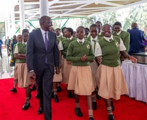 Ruto Sponsors 170 Girls In Nairobi