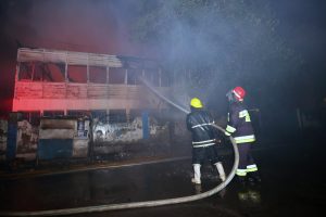 Fire Guts Down Part Of The Mombasa Water Offices