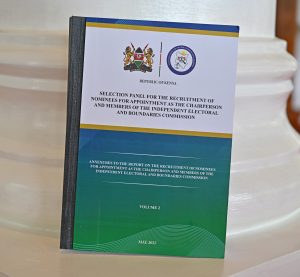 President Ruto Receives IEBC Nominees Report From Selection Panel