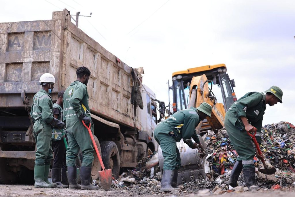 Nairobi County Government Organises Citywide Garbage Collection
