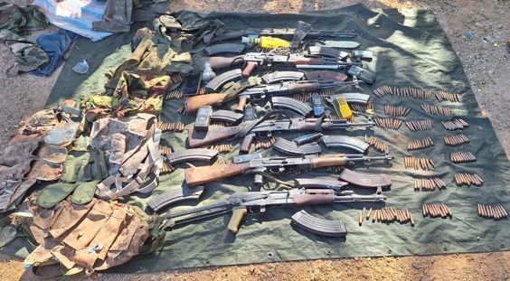 Four Bandits Killed, Six Rifles With 527 Bullets Found On Them In Igembe, Meru County
