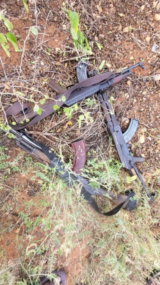 Four Al-Shabaab Terrorists Shot Dead, Three Rifles Recovered From Them In Garissa