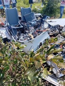 At Least 2 KDF Soldiers Killed In A Plane Crash In Ndavaya, Kinango In Kwale County