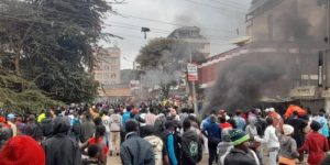 Saba Saba Protests Turn Violent In Meru As Magunas Supermarket Is Torched