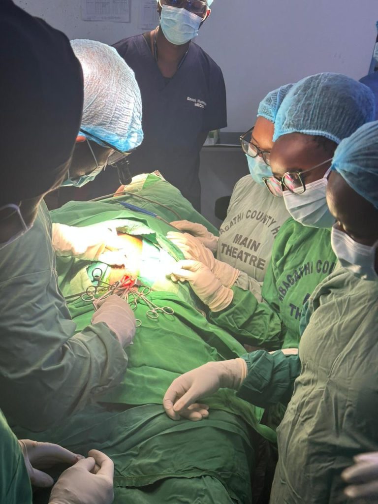 Mbagathi Doctors Perform First-Ever Life-Saving Brain Surgery
