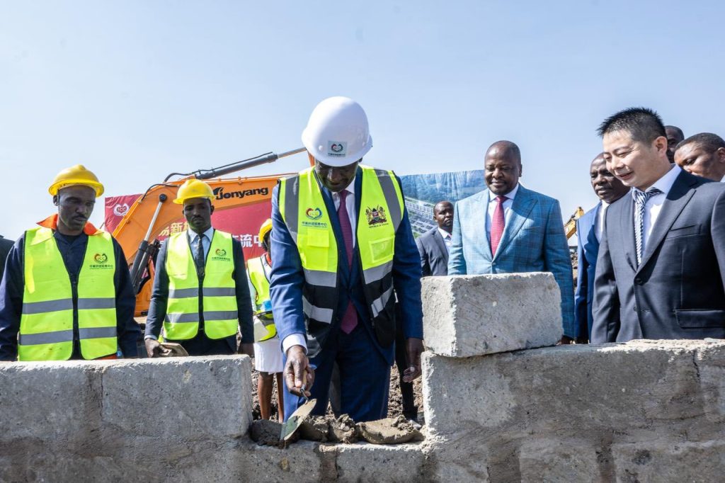 Foundation Stone Laid for sh5 billion China–Kenya international commerce center in Nairobi