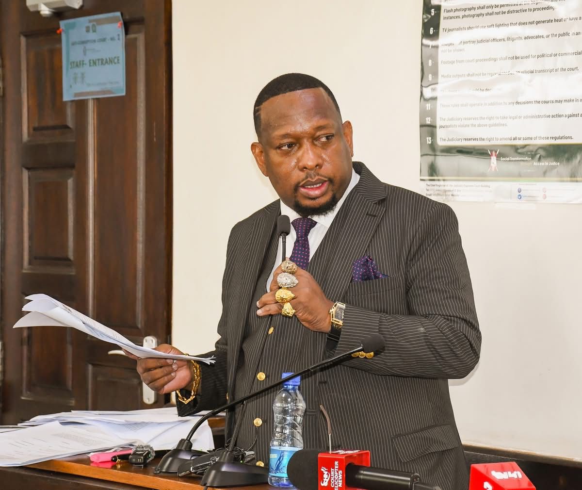 Sonko takes the stand in ongoing graft case