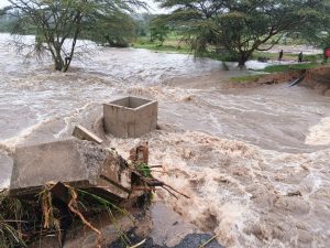 Motorists stranded as floods sweep away Mogor Bridge on Kilgoris&ndash;Lolgorian highway, police confirm road impassable