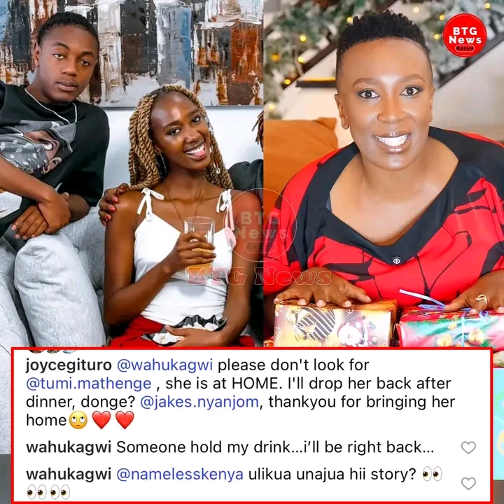 Wahu Kagwi gets 'furious' after seeing teenage daughter with male