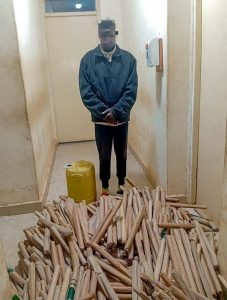 22-Year-old arrested in Oyugis as police recover bhang and illicit brew