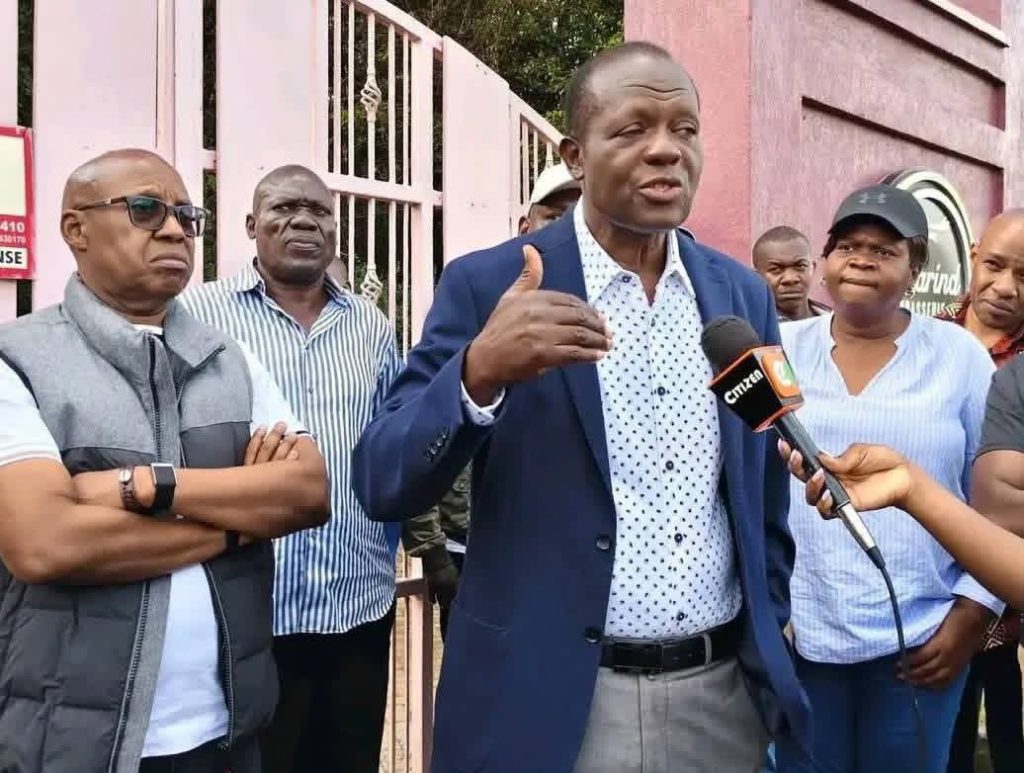 ODM leaders visit Tuju’s Dari Business Park, condemn police presence