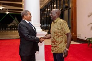 Ruto holds talks with former Tanzanian President Kikwete on South Sudan peace efforts
