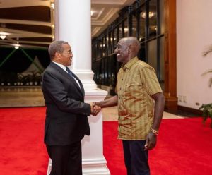 Ruto holds talks with former Tanzanian President Kikwete on South Sudan peace efforts