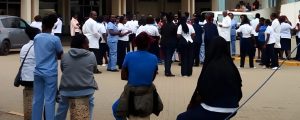 Chaos and anger as KNH nurses strike over non-remittance of statutory deductions