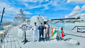 INS Trikand in Mombasa for strategic naval engagements with Kenya