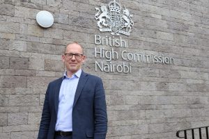 British High Commissioner-Designate Matt Baugh Arrives in Nairobi