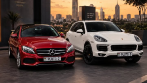 Thee Pluto Adds New Mercedes Benz to Luxury Fleet Months After Buying Porsche Cayenne