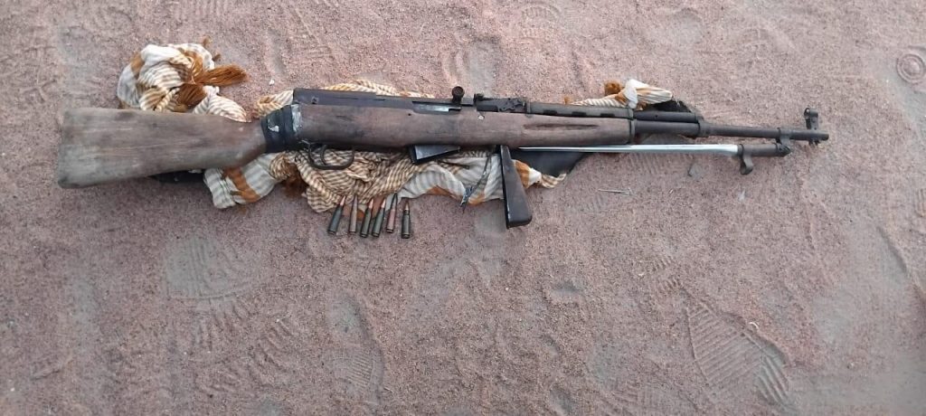 Police recover rifle after giraffe poaching incident in Dadaab, Garissa County