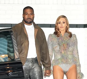 Bianca Censori Goes Pants-Free in Bold Metallic Look During Late-Night Date With Kanye West