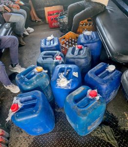 Four Suspects Arrested as Police Seize Illicit Alcohol and Cannabis in Nairobi CBD Crackdown