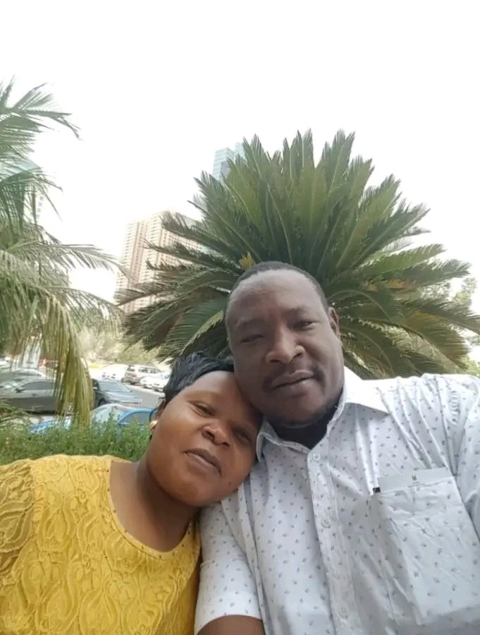 Prominent Makueni businessman and founder of Makindu Motors Ltd, Stephen Ngei and his wife, Giannaphina Mumbua Ngei