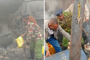 Police Recover 2,520 Litres of Illicit Alcohol in Kahawa West Crackdown