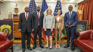 Murkomen, Sakaja, Lagat in US, meets New York Police for benchmarking for Nairobi Metropolitan Police Unit
