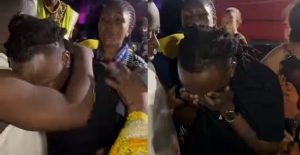 Singer Barnaba Weeps Uncontrollably As He Watches His Studio Goes Up In Flames