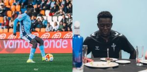 Netizens Excited As Celta Vigo Celebrates Kenyan Player Aldrine Kibet ‘s Birthday In Style