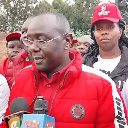 Jubilee Party Chair Vincent Kemosi Breaks Silence After Overnight Detention at Nyamira Police Station