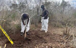 Body of missing 80-year-old woman exhumed from shallow grave site in Kilifi village