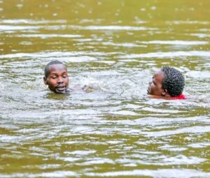 Kericho Woman Rep Aspirant Joins Risky River Rescue as Unidentified Body Is Recovered